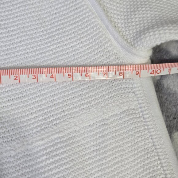 Elisa Cavaletti by Daniela Dallavalle Textured Embellished Tunic White XS - Picture 12 of 15